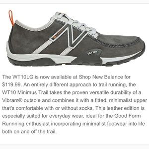 New Balance Minimus Vibram Barefoot Running Shoe